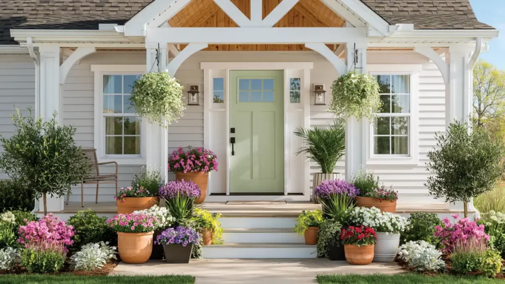 Porch Planter Ideas for Curb Appeal