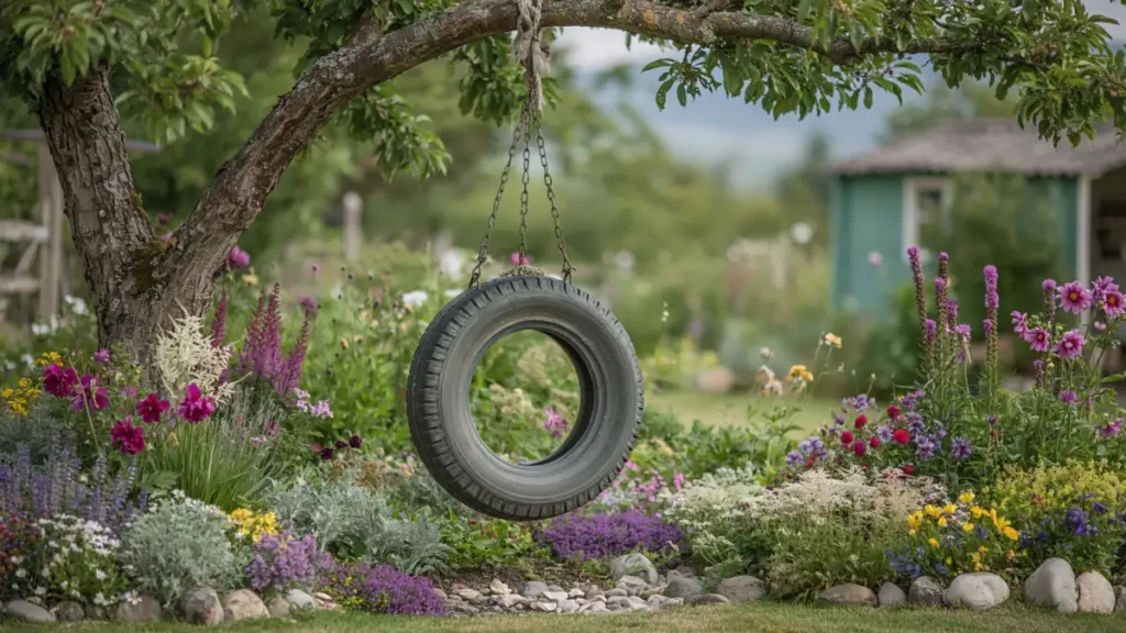 upcycled vintage garden decor ideas