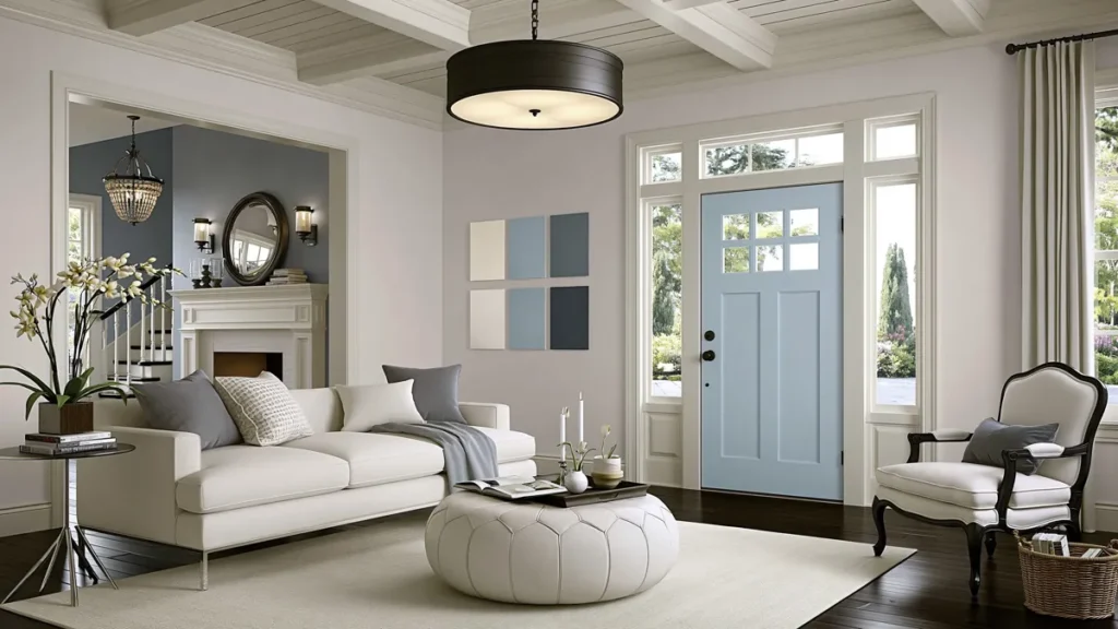 Whole House Cohesive Paint Palettes for a Calm, Connected Home 6 Whole house cohesive paint palettes