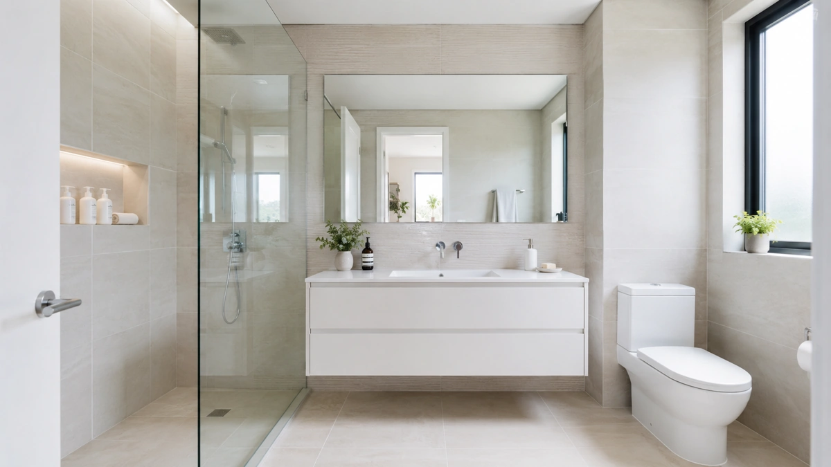 How to Make a Small Bathroom Look Bigger: 8 Practical Design Ideas