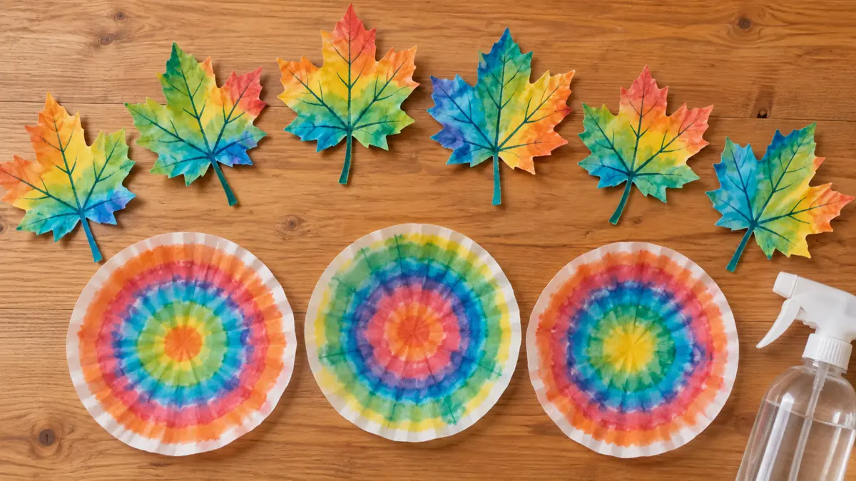DIY Coffee Filter Leaves for Fall Decor: 3 Easy Display Ideas 3 DIY Coffee Filter Leaves for Fall Decor: 3 Easy Display Ideas